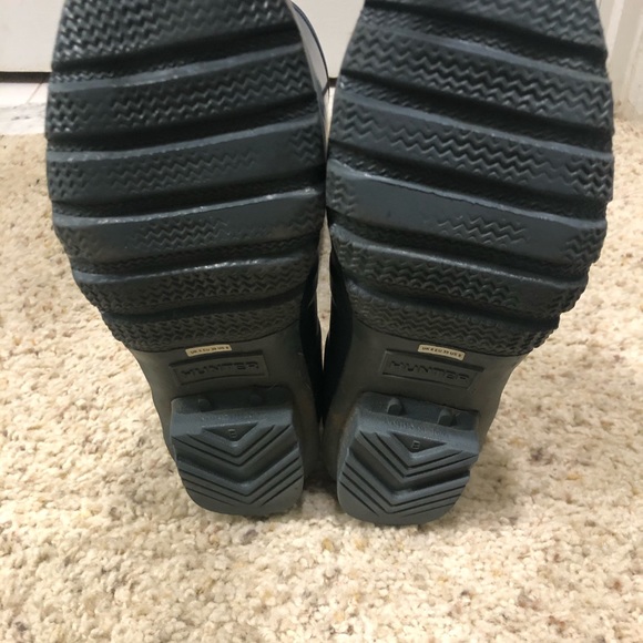 Gray tall hunter boots - Picture 5 of 5